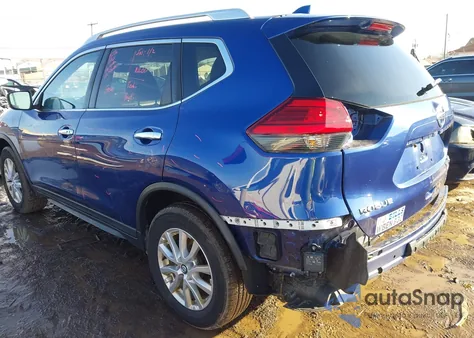 2017 Nissan Rogue Sv из США, поврежденный, VIN KNMAT2MV2HP554124